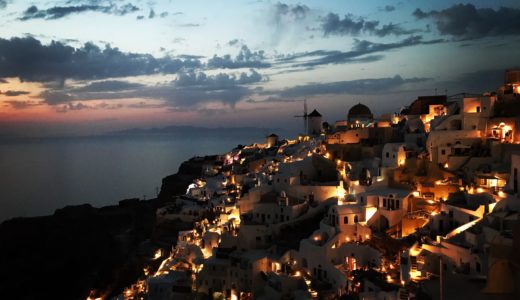 【ギリシャ編⑫】サントリーニ島最後の夜はやっぱり夕日を観に行くの巻
