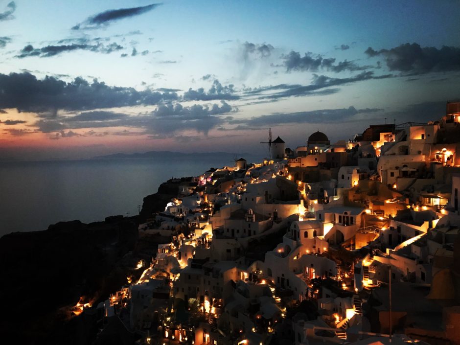 ギリシャ編 サントリーニ島最後の夜はやっぱり夕日を観に行くの巻 Leemanブログ